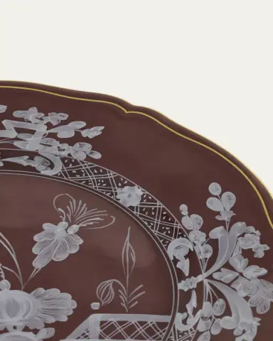 GINORI 1735 Oriente Italiano Castagna Charger Plate | Thumbnail 3 GINORI 1735 Oriente Italiano Castagna Charger Plate | Thumbnail 3