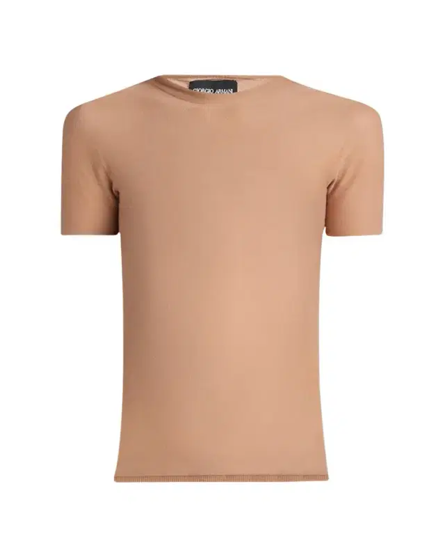 Giorgio Armani Short Sleeve Cotton Sweater