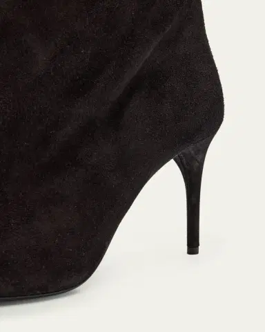ALAIA Cuissardes Stiletto Leather Knee Boots | Thumbnail 5
