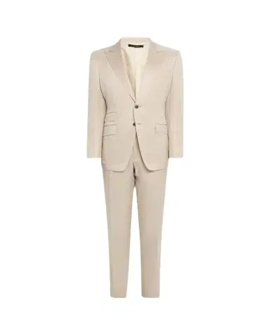 Tom Ford Men's O'Connor Silk-Linen Twill Suit | Thumbnail 1 Tom Ford Men's O'Connor Silk-Linen Twill Suit | Thumbnail 1