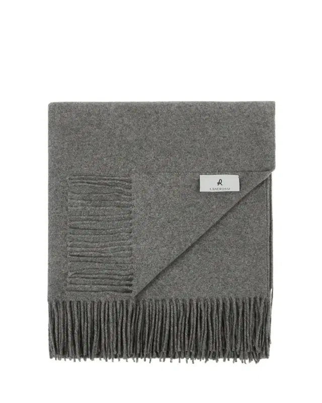 LANEROSSI Everest Color Reversible Cashmere Throw, 51" x 70"