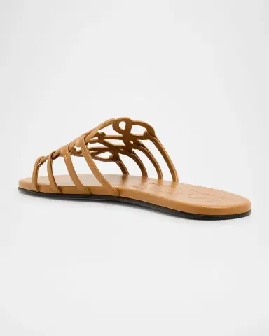 Loewe Petal Leather Anagram Slide Sandals | Thumbnail 17