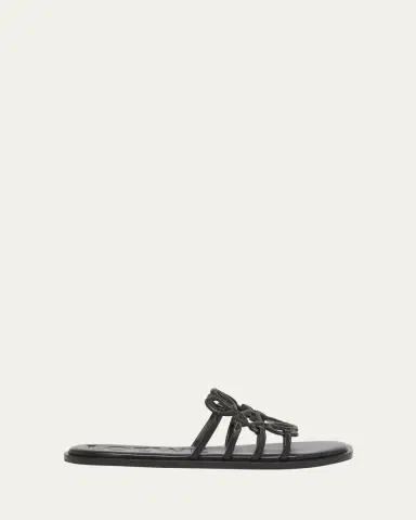 Loewe Petal Leather Anagram Slide Sandals | Thumbnail 29
