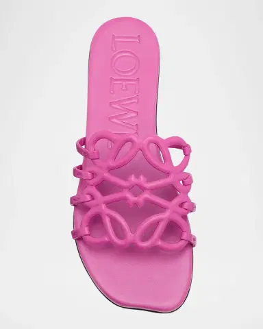 Loewe Petal Leather Anagram Slide Sandals | Thumbnail 6