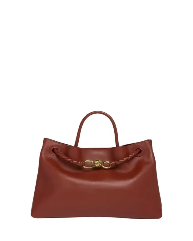 Bottega Veneta Medium Andiamo Leather Shoulder Bag