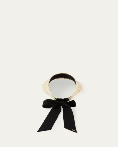 Eugenia Kim Ricky Braided Straw Visor | Thumbnail 5