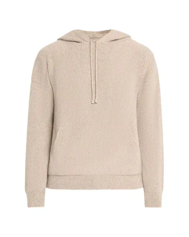 Bergdorf Goodman Men's Cashmere English Rib Hoodie