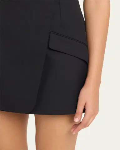 Simkhai Payton Mini Wrap Skirt | Thumbnail 5