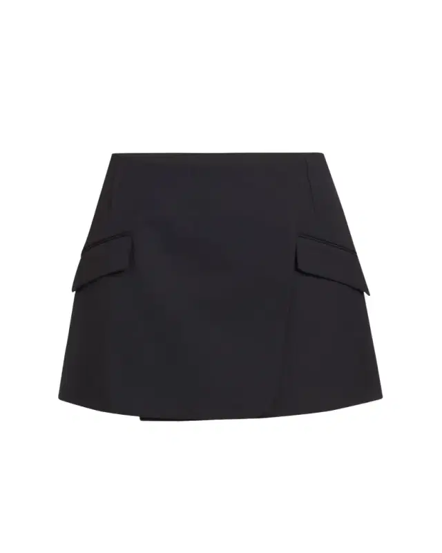 SIMKHAI Payton Mini Wrap Skirt