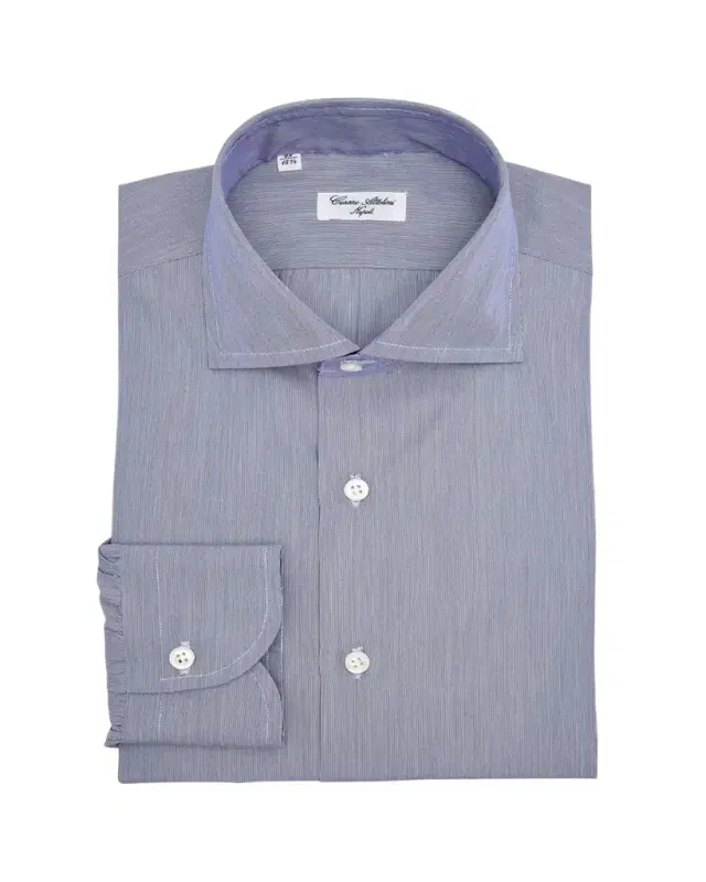 Men's Cotton Candy Stripe Dress Shirt