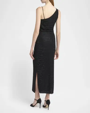 Giorgio Armani Embellished Rose One-Shoulder Gown | Thumbnail 3