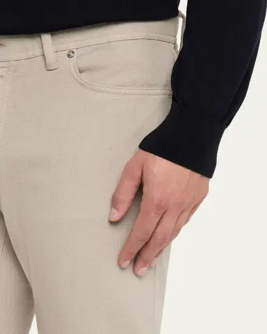 Brioni Men's Cotton Denim Five-Pocket Pants | Thumbnail 5