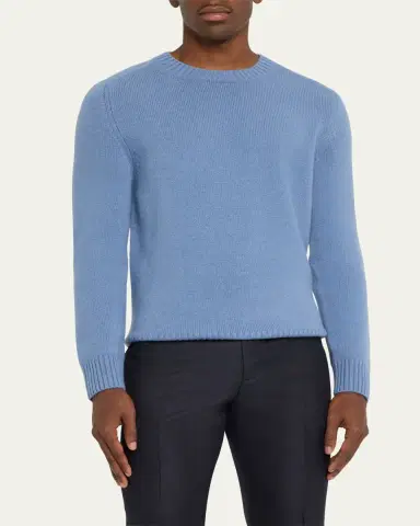 Gabriela Hearst Men's Francesco Cashmere Sweater | Thumbnail 4