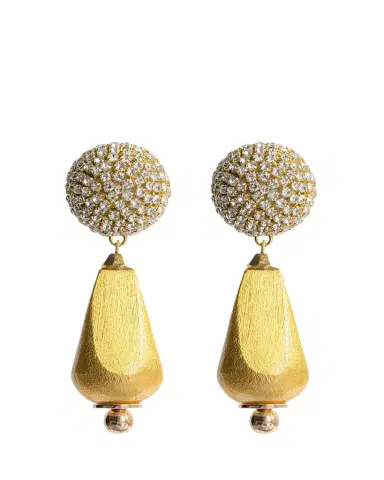 Saule Label Dalia Earrings in Gilded Gold | Thumbnail 1