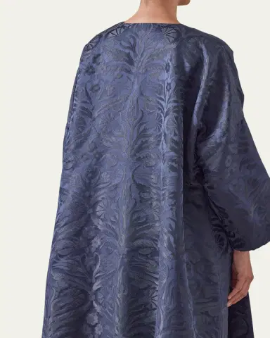 Eskandar Round-Neck Reversible Chinese Jacket | Thumbnail 5