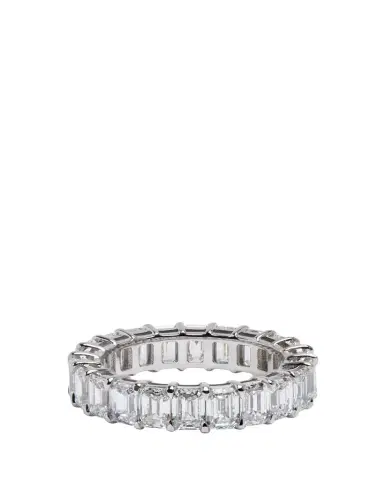 Kendall Row 14K White Gold Emerald-Cut Lab Grown Diamond Eternity Band | Thumbnail 1 Kendall Row 14K White Gold Emerald-Cut Lab Grown Diamond Eternity Band | Thumbnail 1