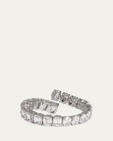 Kendall Row 14K White Gold Lab Grown Diamond Eternity Band | Thumbnail 4