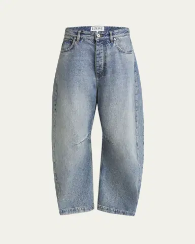 Loewe Anagram Barrel Leg Jeans | Thumbnail 5