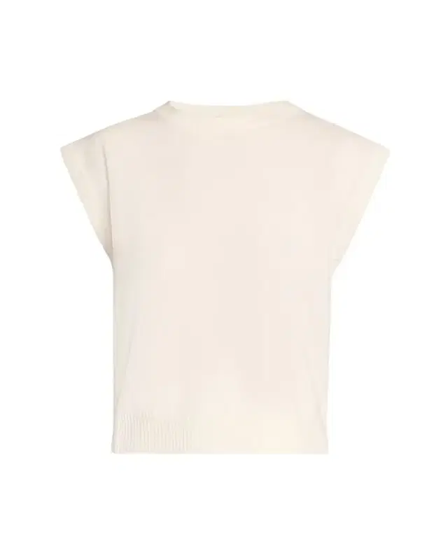 Cap Sleeve Cashmere Sweater