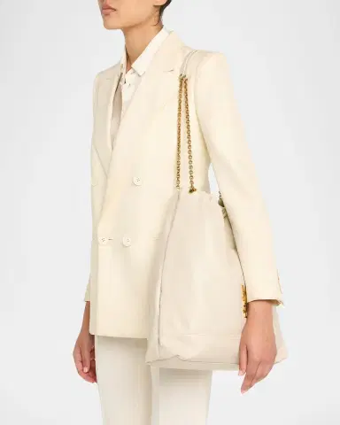 Saint Laurent Jamie Large Pochon YSL Shoulder Bag in Quilted Lambskin Leather | Thumbnail 19