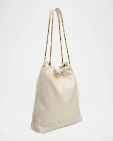 Saint Laurent Jamie Large Pochon YSL Shoulder Bag in Quilted Lambskin Leather | Thumbnail 20