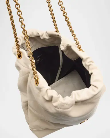 Saint Laurent Jamie Large Pochon YSL Shoulder Bag in Quilted Lambskin Leather | Thumbnail 21