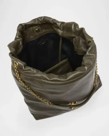 Saint Laurent Jamie Large Pochon YSL Shoulder Bag in Quilted Lambskin Leather | Thumbnail 27