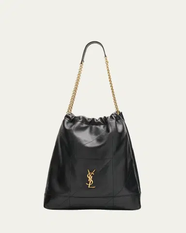 Saint Laurent Jamie Large Pochon YSL Shoulder Bag in Quilted Lambskin Leather | Thumbnail 5