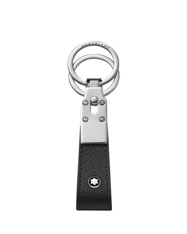 Montblanc Men's Sartorial Leather Loop Key Fob