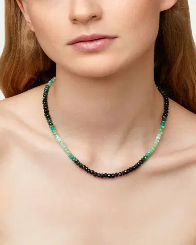 JIA JIA Ombre Emerald Necklace | Thumbnail 2 JIA JIA Ombre Emerald Necklace | Thumbnail 2