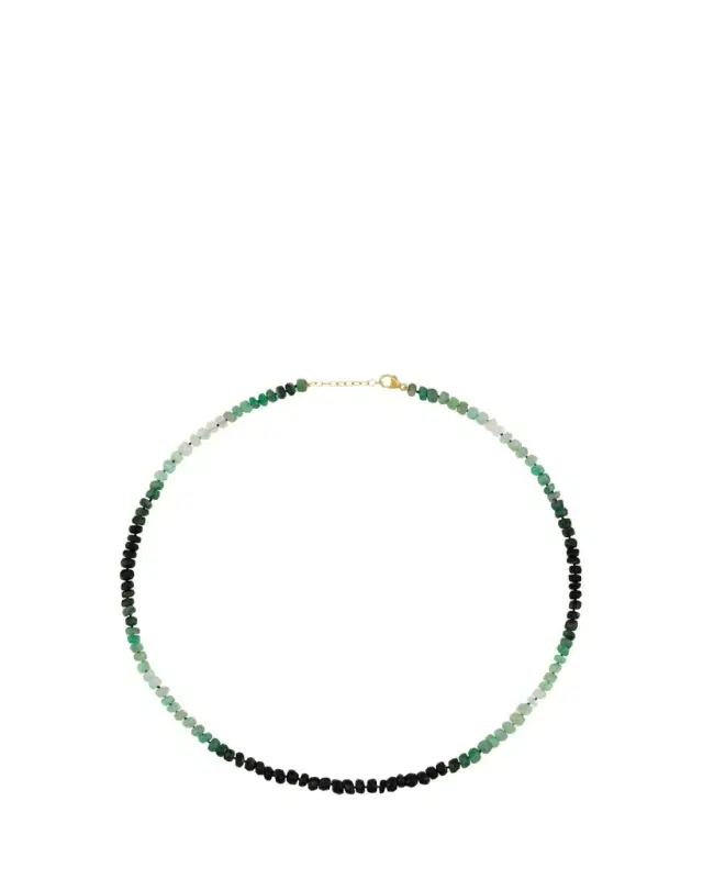 JIA JIA Ombre Emerald Necklace