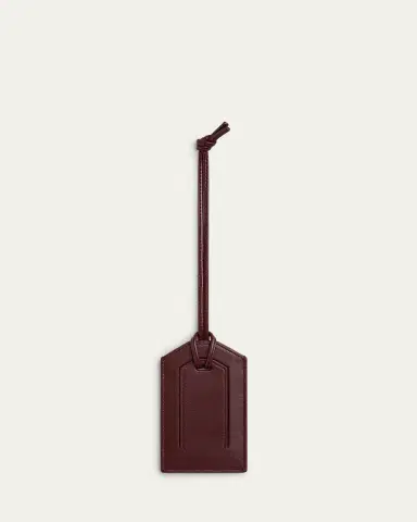 Bottega Veneta Men's Intrecciato Leather Tag Holder On Strap | Thumbnail 2 Bottega Veneta Men's Intrecciato Leather Tag Holder On Strap | Thumbnail 2