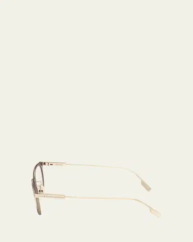 Zegna Men's Round Metal Sunglasses | Thumbnail 8 Zegna Men's Round Metal Sunglasses | Thumbnail 8