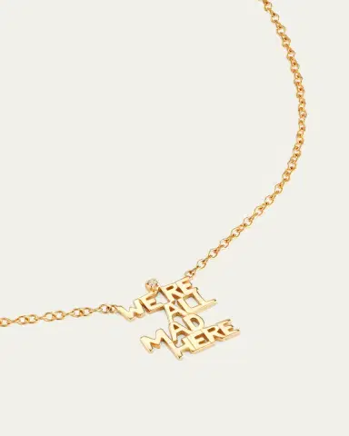MONICA RICH KOSANN We're All Mad Here 18K Gold Necklace with Diamond | Thumbnail 3 MONICA RICH KOSANN We're All Mad Here 18K Gold Necklace with Diamond | Thumbnail 3