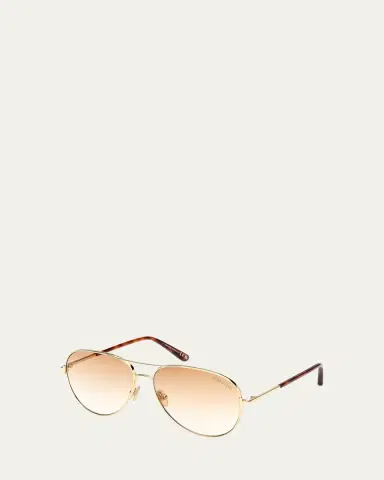 Tom Ford Clark Metal Aviator Sunglasses | Thumbnail 3 Tom Ford Clark Metal Aviator Sunglasses | Thumbnail 3