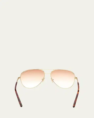 Tom Ford Clark Metal Aviator Sunglasses | Thumbnail 5 Tom Ford Clark Metal Aviator Sunglasses | Thumbnail 5