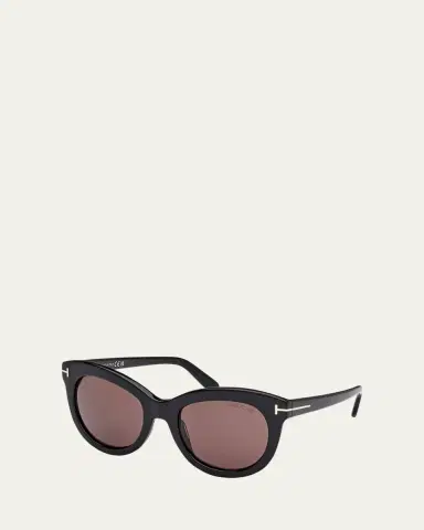 Tom Ford Odette Round Acetate Sunglasses | Thumbnail 2 Tom Ford Odette Round Acetate Sunglasses | Thumbnail 2
