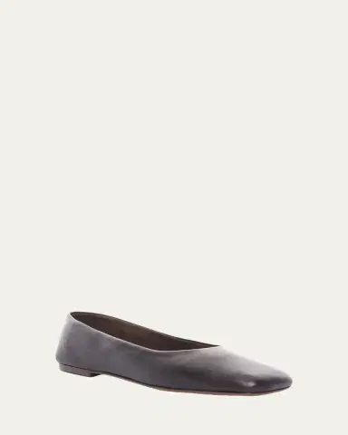 The Row Lambskin Leather Ballerina Flats | Thumbnail 5