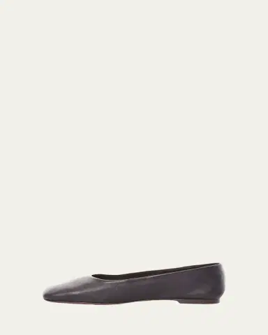 The Row Lambskin Leather Ballerina Flats | Thumbnail 6