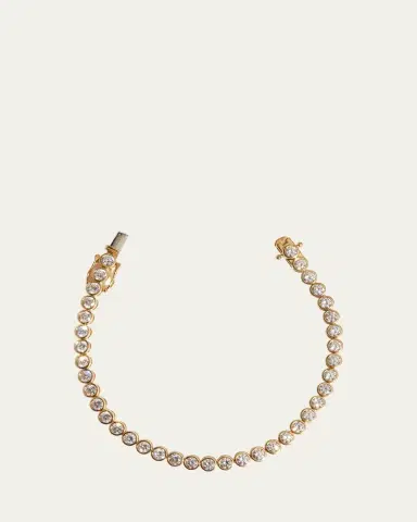 Kendall Row 14K Yellow Gold Lab Grown Diamond Tennis Bracelet | Thumbnail 3 Kendall Row 14K Yellow Gold Lab Grown Diamond Tennis Bracelet | Thumbnail 3