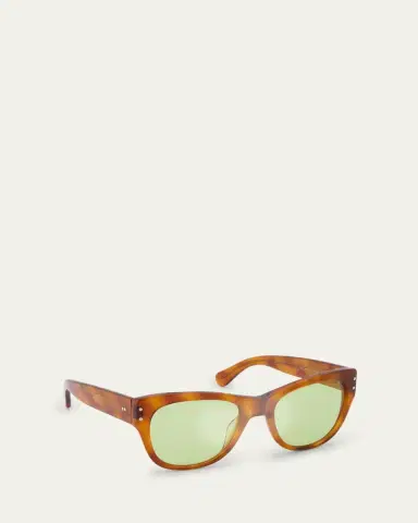 Selima Optique Renee Rectangle Acetate Sunglasses | Thumbnail 2