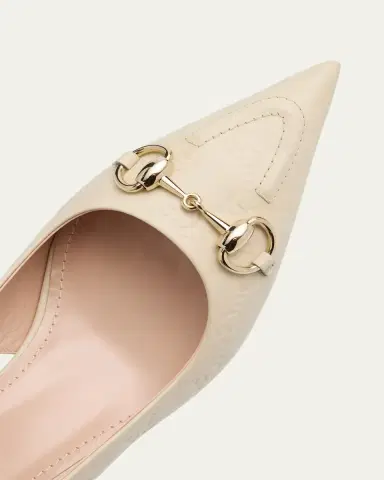 Gucci Erin GG Leather Bit Slingback Pumps | Thumbnail 5 Gucci Erin GG Leather Bit Slingback Pumps | Thumbnail 5
