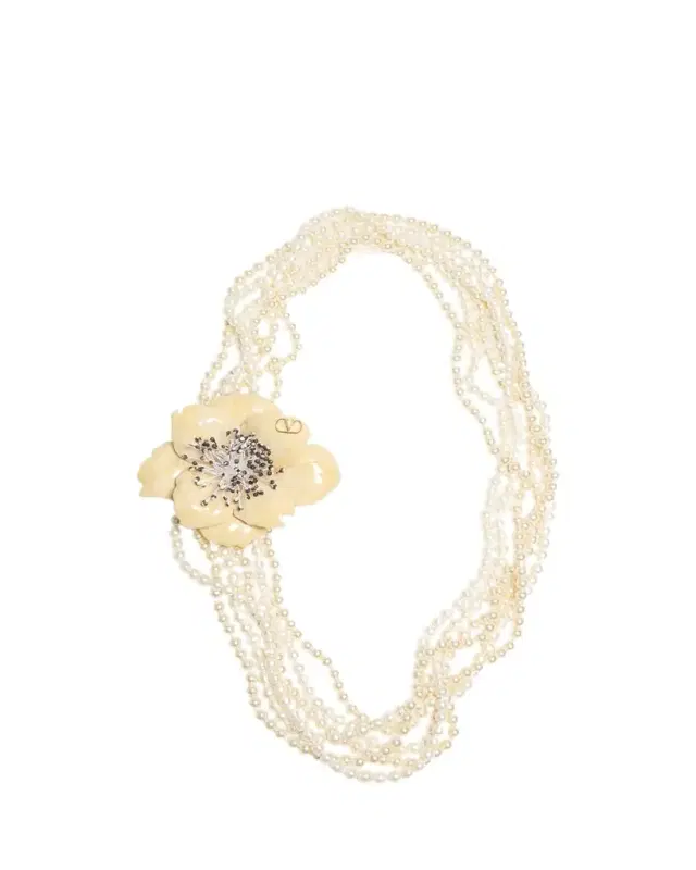 Valentino Garavani Fleur Lumineuse Necklace