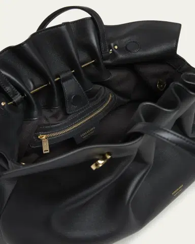 Ferragamo Medium Gancio Piercing Shoulder Bag | Thumbnail 2