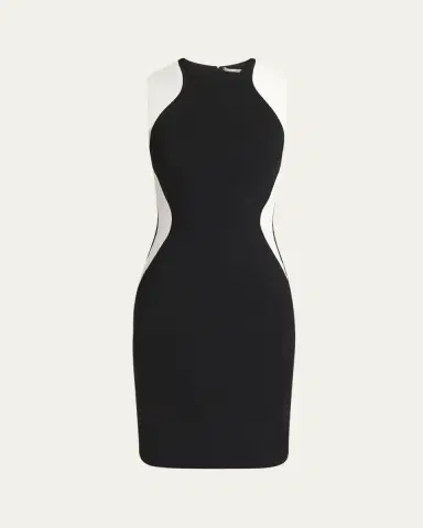 Stella McCartney Miracle Colorblock Mini Dress | Thumbnail 5 Stella McCartney Miracle Colorblock Mini Dress | Thumbnail 5