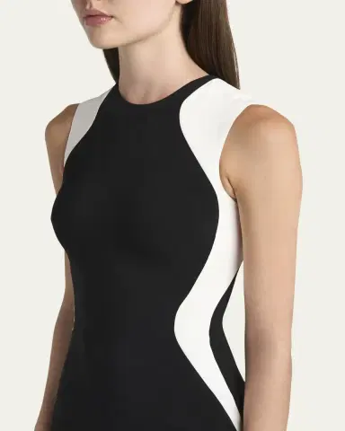 Stella McCartney Miracle Colorblock Mini Dress | Thumbnail 9 Stella McCartney Miracle Colorblock Mini Dress | Thumbnail 9