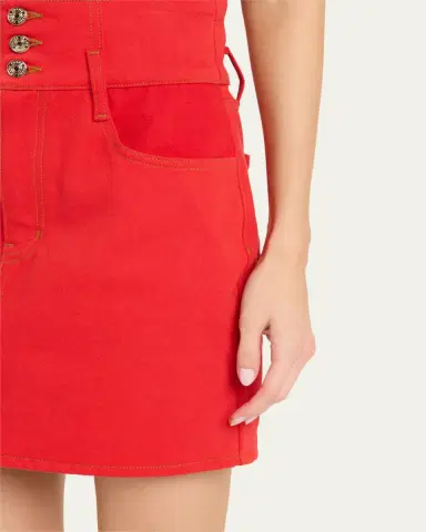 FRAME CH x The Corset Mini Skirt | Thumbnail 4 FRAME CH x The Corset Mini Skirt | Thumbnail 4