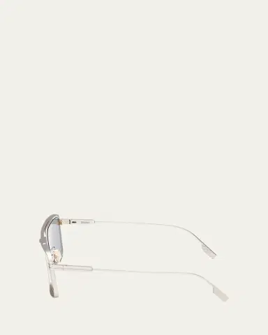 Zegna Men's Metal Aviator Sunglasses | Thumbnail 3 Zegna Men's Metal Aviator Sunglasses | Thumbnail 3