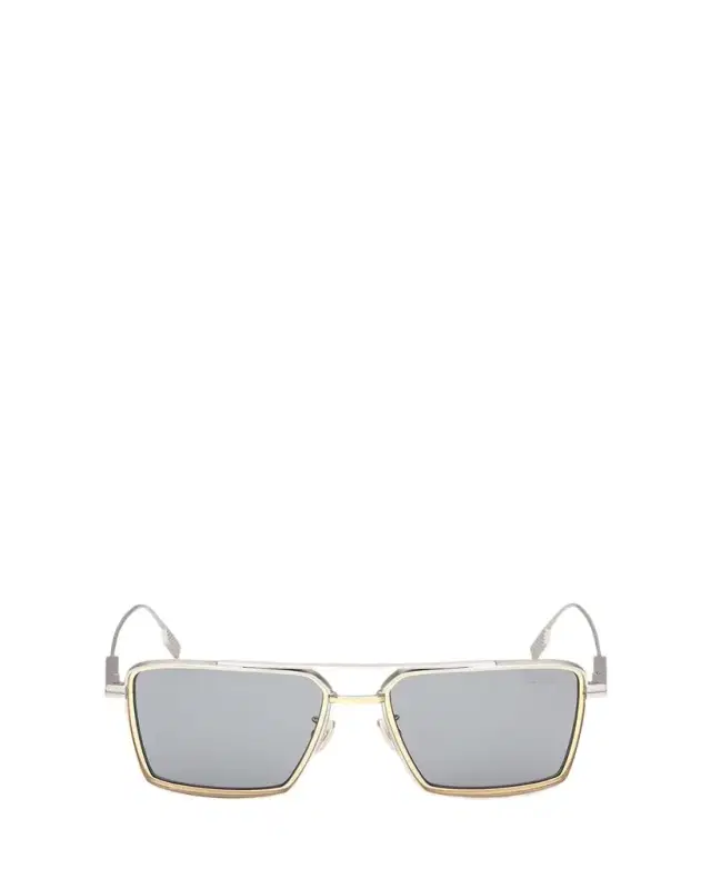 ZEGNA Men's Metal Aviator Sunglasses