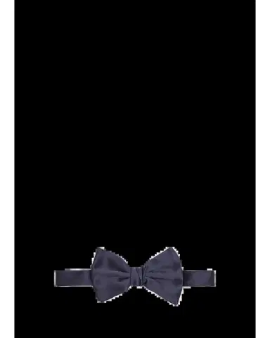 Giorgio Armani Men's Solid Silk Bow Tie | Thumbnail 2